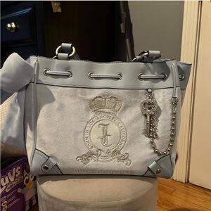 Juicy Couture Light Blue Tote Bag